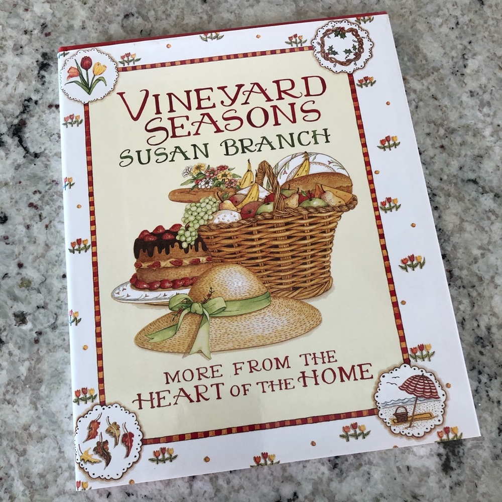 Vineyard Seasons cookbook by Susan Branch